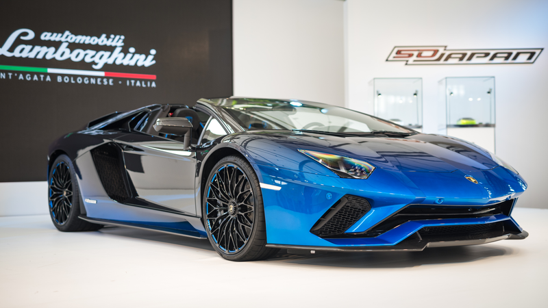 Illustration for article titled Japan's Lamborghini Day Is Delightfully Colorful